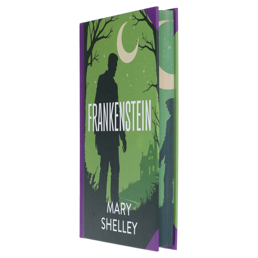 Frankenstein by Mary Shelley - Fiction - Sprayed Edges Hardback