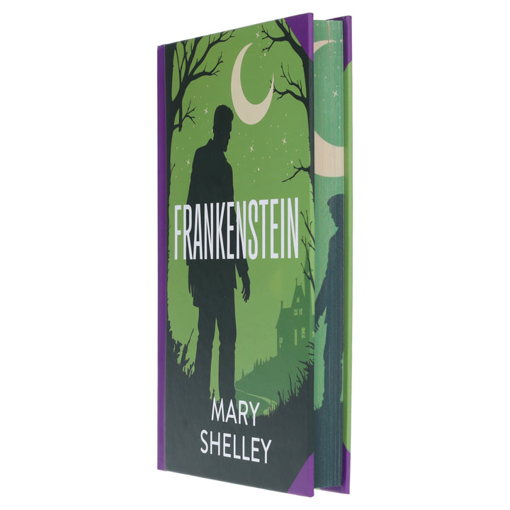Frankenstein by Mary Shelley - Fiction - Sprayed Edges Hardback