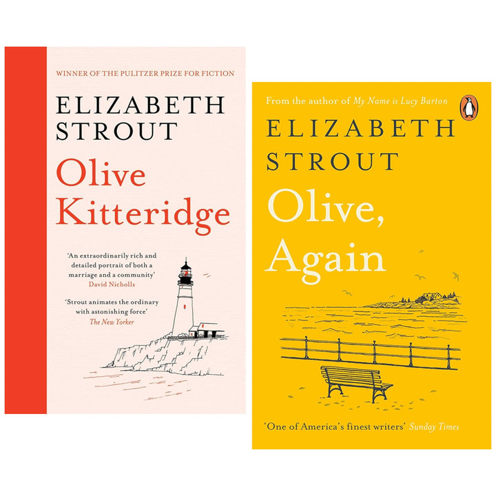 Olive Kitteridge Series by Elizabeth Strout 2 Books Collection Set - Fiction - Paperback