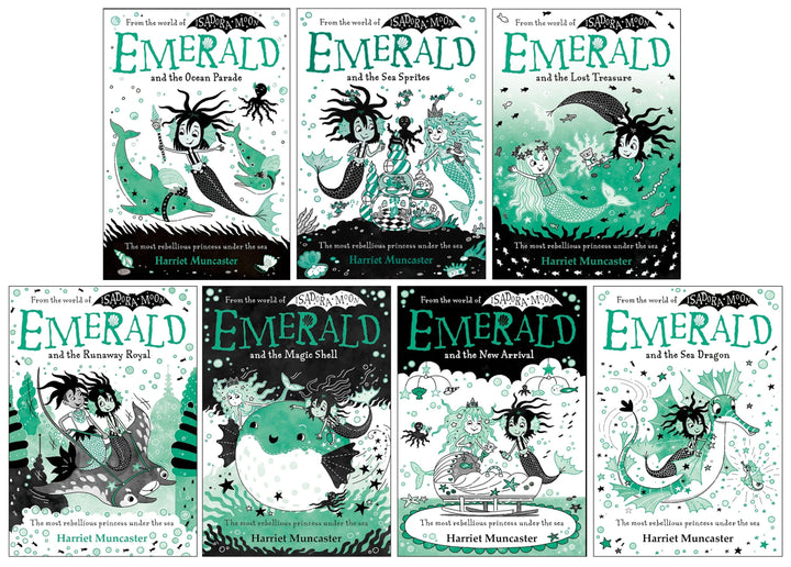Emerald Series Book 1-7 (World of Isadora Moon) By Harriet Muncaster: 7 Books Collection Set - Ages 5-7 - Paperback