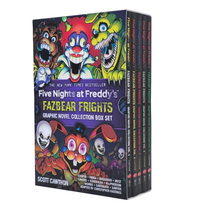 Five Nights at Freddy's: Fazbear Frights by Scott Cawthon 5 Graphic Novels Box Set - Ages 12+ - Paperback