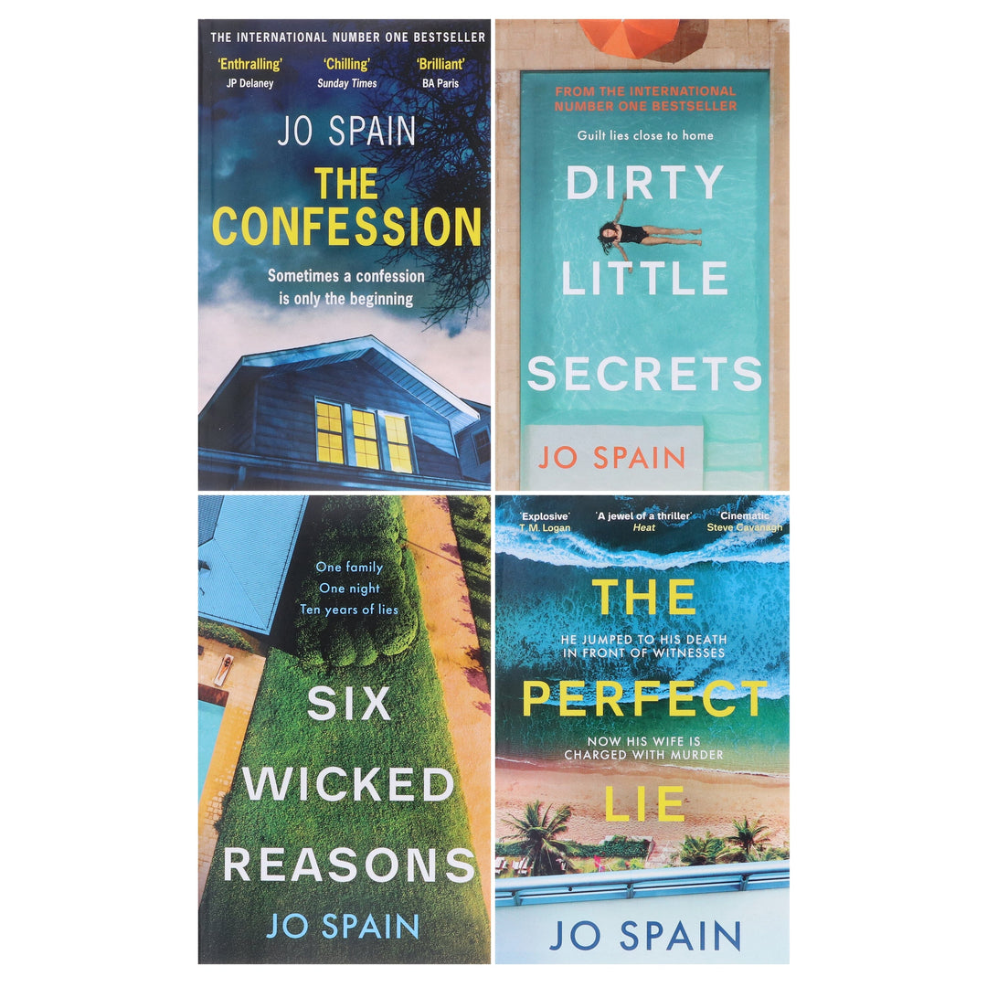 Jo Spain Novels 4 Book Collection Set - Fiction - Paperback