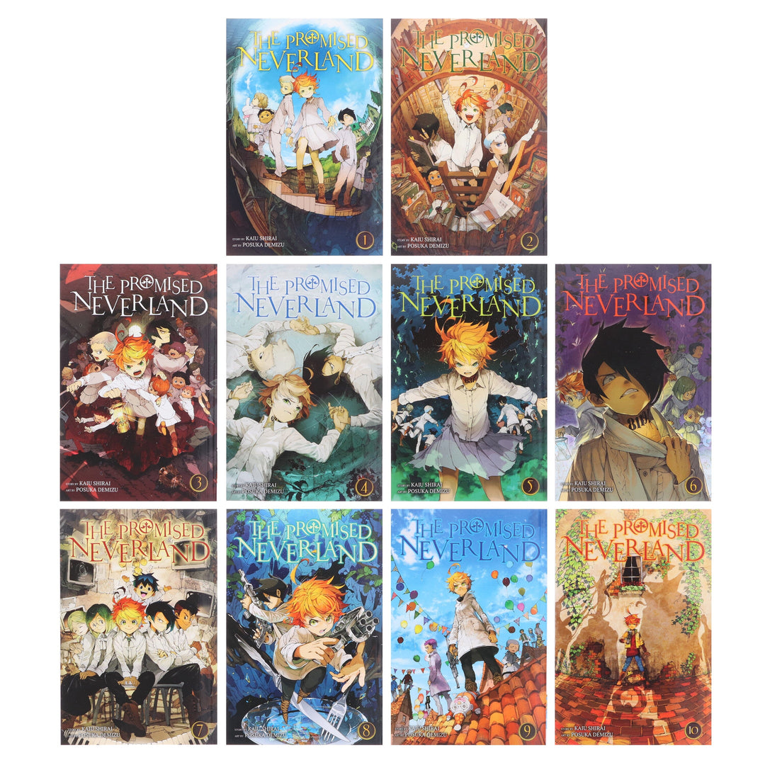 The Promised Neverland Complete Volumes 1-20 Box Set By Kaiu Shirai - Manga - Paperback