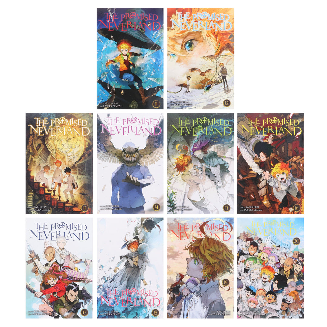 The Promised Neverland Complete Volumes 1-20 Box Set By Kaiu Shirai - Manga - Paperback