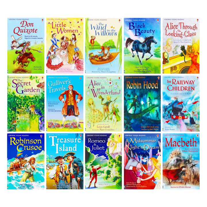 My Reading Library Classics 30 Books Box Children Collection Set- Ages 5-7 - Paperback 5-7 Usborne Publishing Ltd