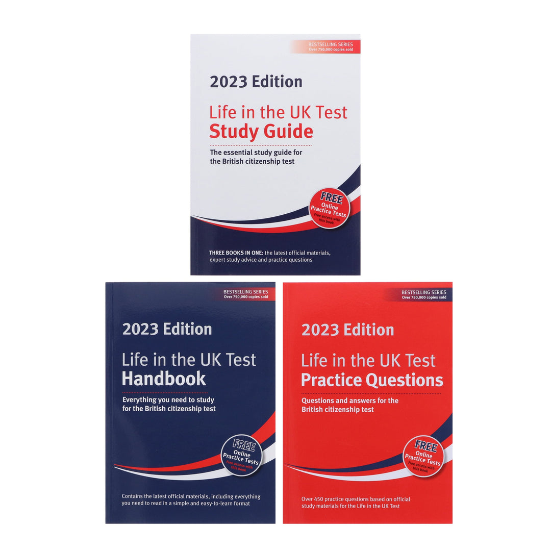 Life in the UK Test 2023 By Henry Dillon 3 Books Collection Set - Non Fiction - Paperback