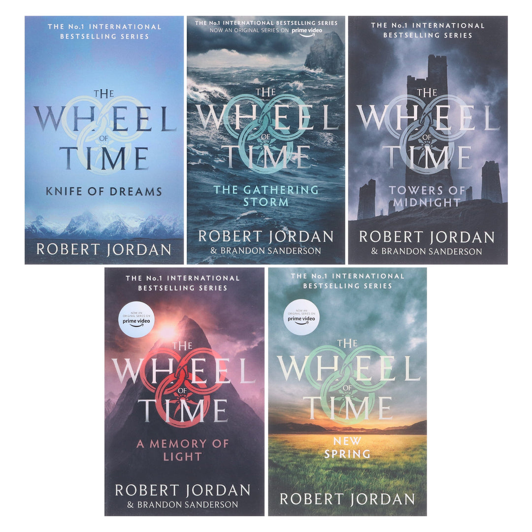 The Wheel of Time by Robert Jordan: Books 11-14 & New Spring Collection Set - Fiction - Paperback