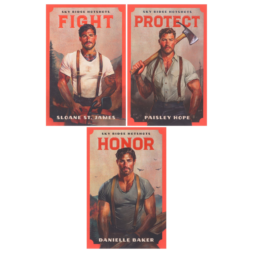 Sky Ridge Hotshots Series by Sloane St. James, Paisley Hope & Danielle Baker 3 Books Collection Set - Fiction - Paperback