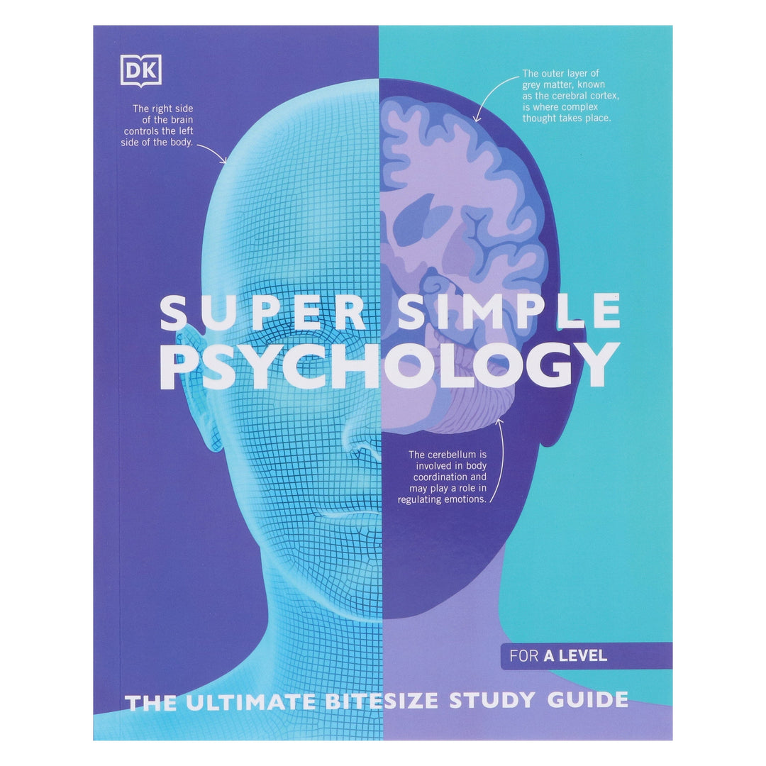 Super Simple Psychology: The Ultimate Bitesize Study Guide For A Level - Non Fiction - Paperback