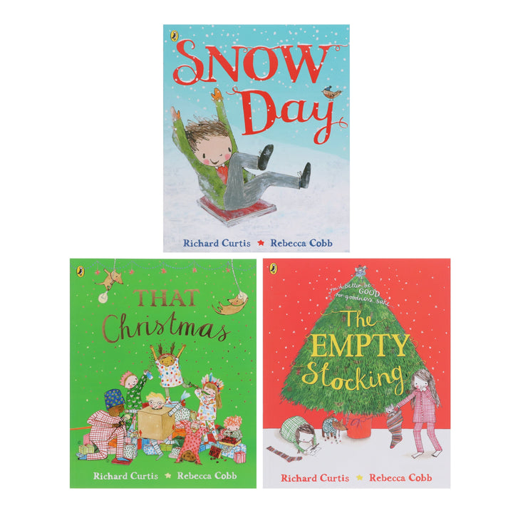 The Christmas Collection: That Christmas, Snow Day & The Empty Stocking: By Richard Curtis 3 Books Set - Ages 3-7 - Paperback
