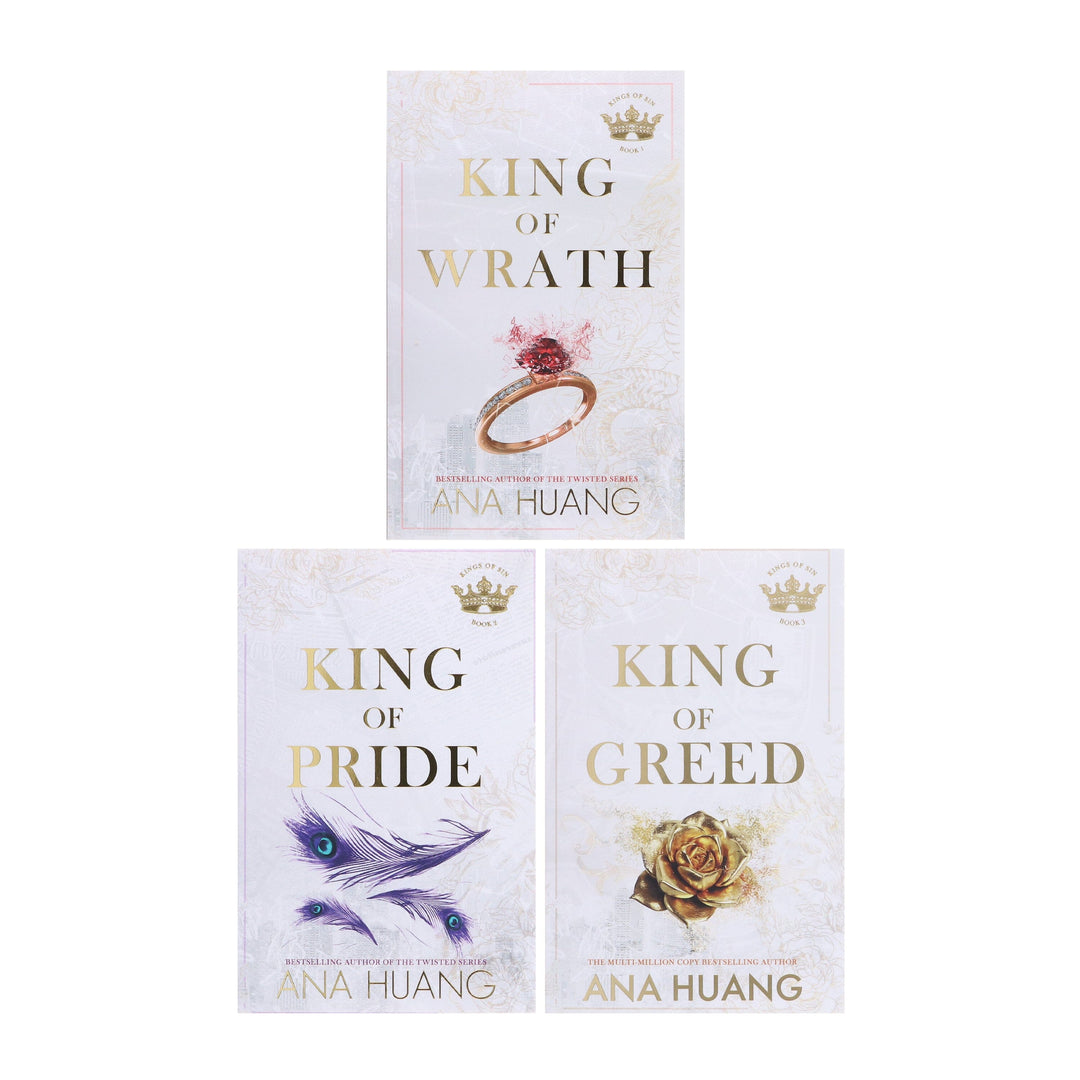 Kings of Sin Series By Ana Huang 3 Books Collection Box Set - Fiction - Paperback