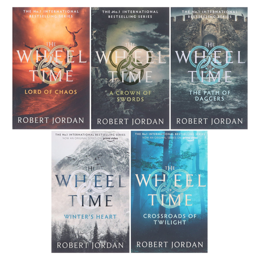 The Wheel of Time by Robert Jordan: Books 6-10 Collection Set - Fiction - Paperback