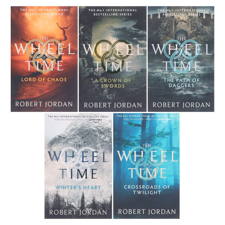 The Wheel of Time by Robert Jordan: Books 6-10 Collection Set - Fiction - Paperback