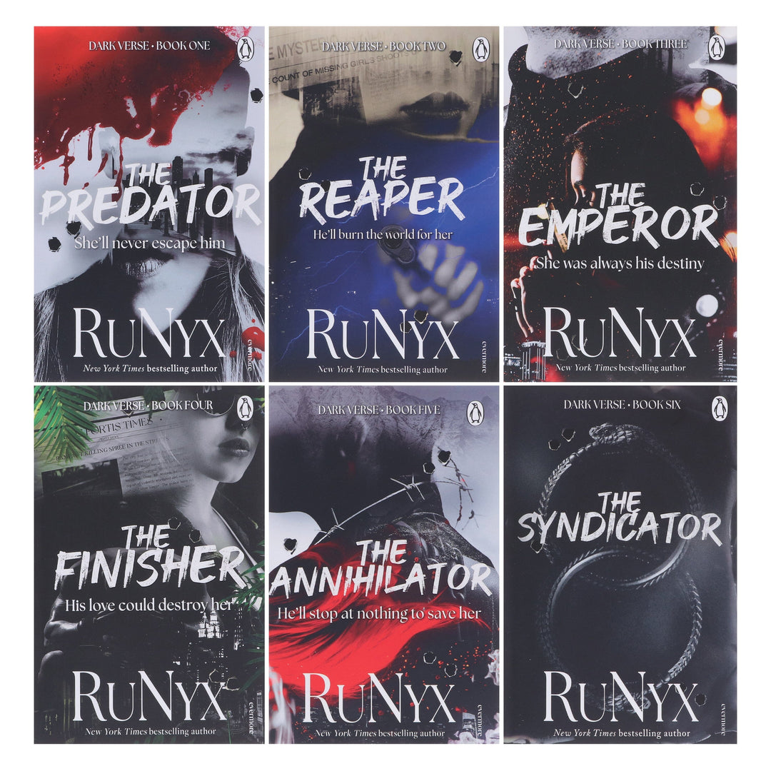 The Dark Verse Series by RuNyx 6 Books Collection Set - Fiction - Paperback