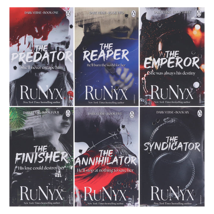 The Dark Verse Series by RuNyx 6 Books Collection Set - Fiction - Paperback