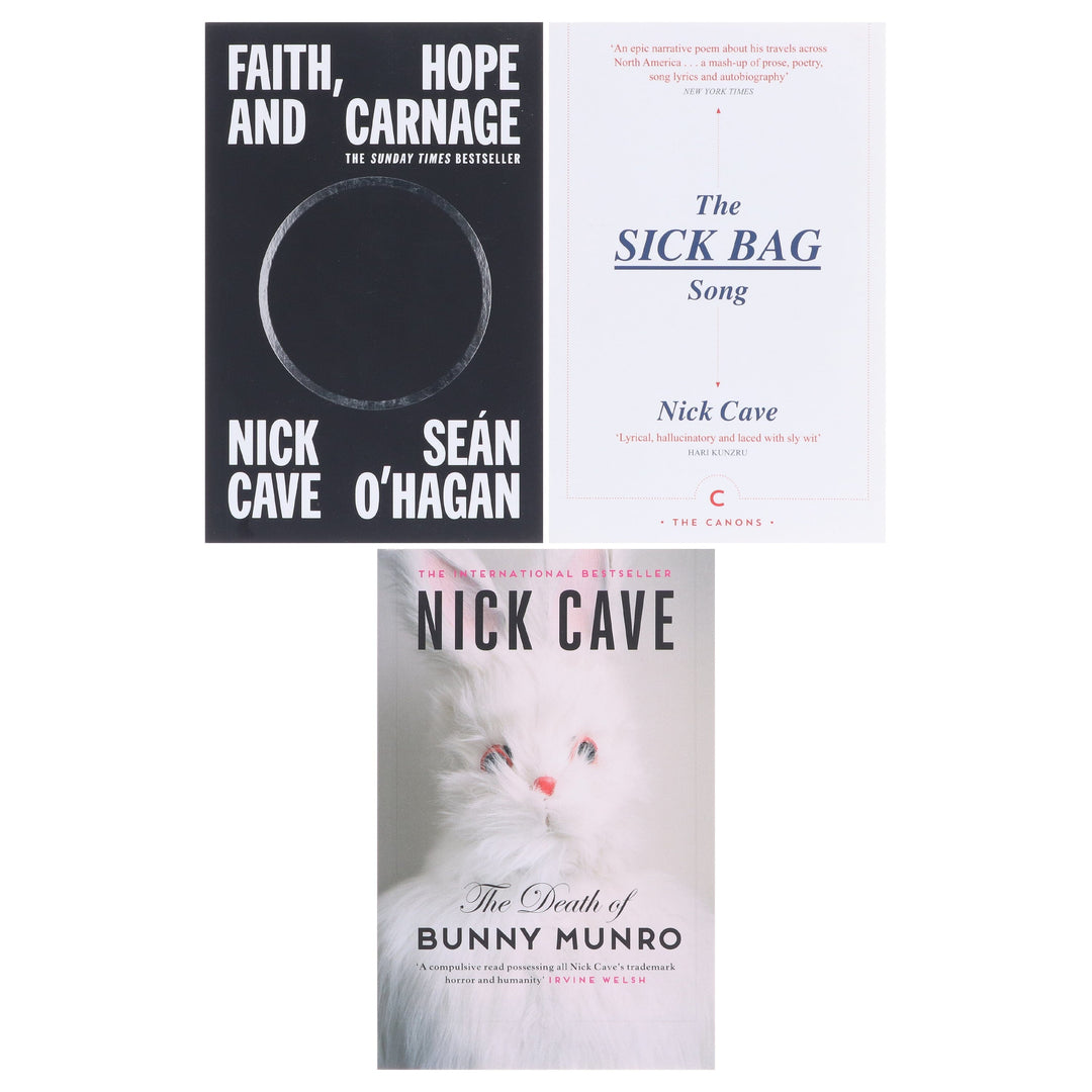 Nick Cave 3 Books Collection Set - Non Fiction - Paperback