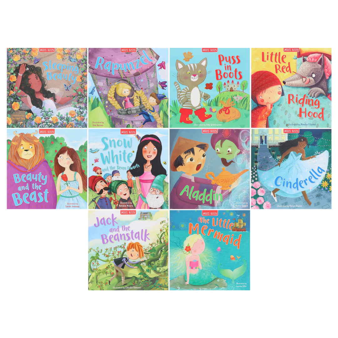 Fairy Tale Adventures 10 Books Collection Set - Ages 3+ - Paperback