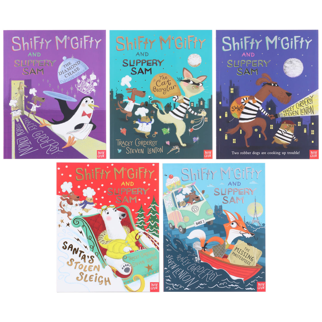 Shifty McGifty and Slippery Sam Series By Tracey Corderoy 5 Books Collection Set - Ages 3-6 - Paperback