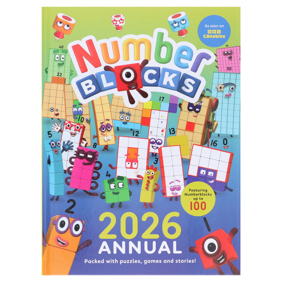 Numberblocks Annual 2026: Packed with Puzzles, Games and Stories - Ages 3-5 - Hardback