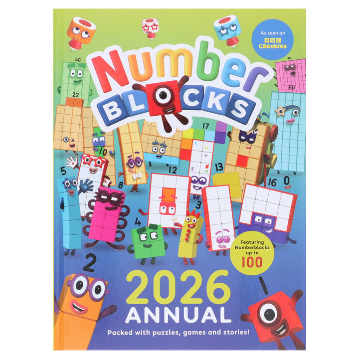 Numberblocks Annual 2026: Packed with Puzzles, Games and Stories - Ages 3-5 - Hardback