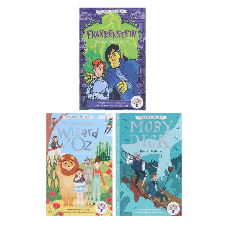 Easier Classics Reading Library (Starter) 3 Books Collection Set - Ages 7+ - Paperback