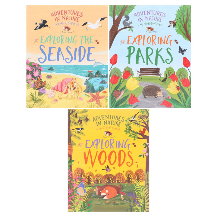 Adventures in Nature Series by Jen Green Illustrated 3 Picture Books Collection Set - Ages 7+ - Paperback