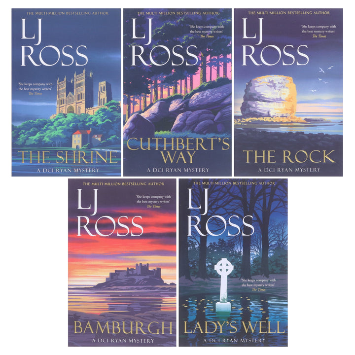 The DCI Ryan Mysteries (Book 16-20) By LJ Ross 5 Books Collection Set - Fiction - Paperback