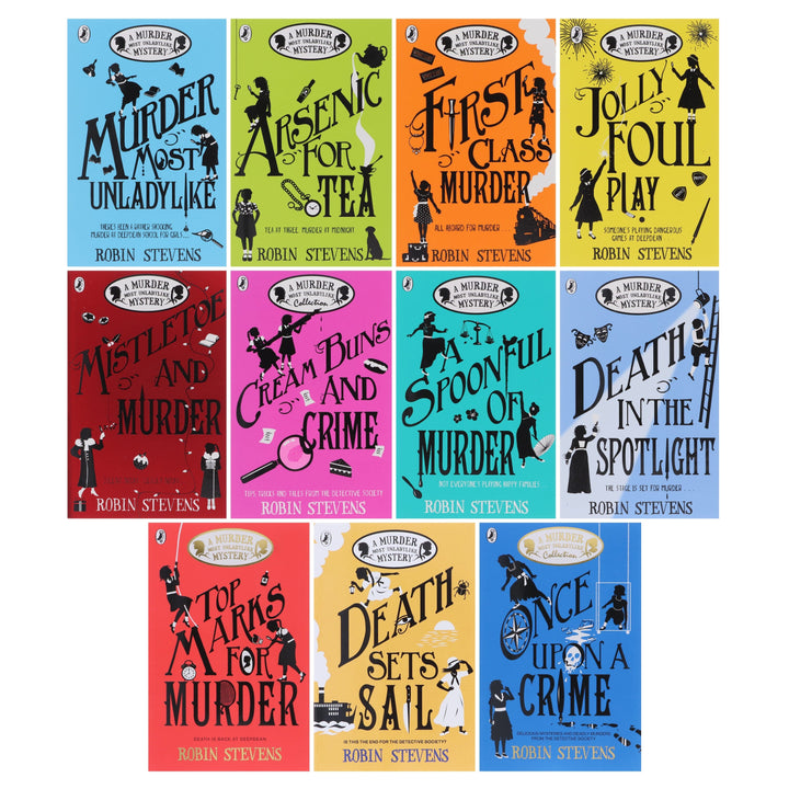 A Murder Most Unladylike Mystery by Robin Stevens 11 Books Collection Set - Ages 9+ - Paperback