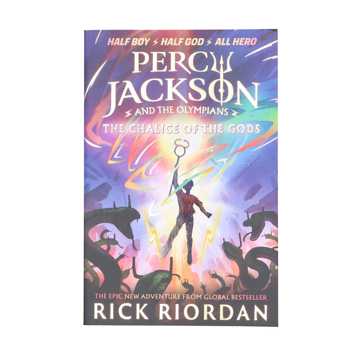 The Chalice of the Gods (Percy Jackson and the Olympians Series) by Rick Riordan - Ages 9+ - Paperback