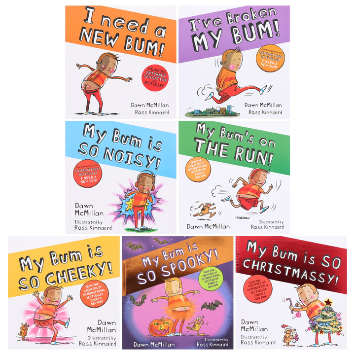 New Bum Series By Dawn McMillan 7 Books Collection Set - Ages 2-6 - Paperback