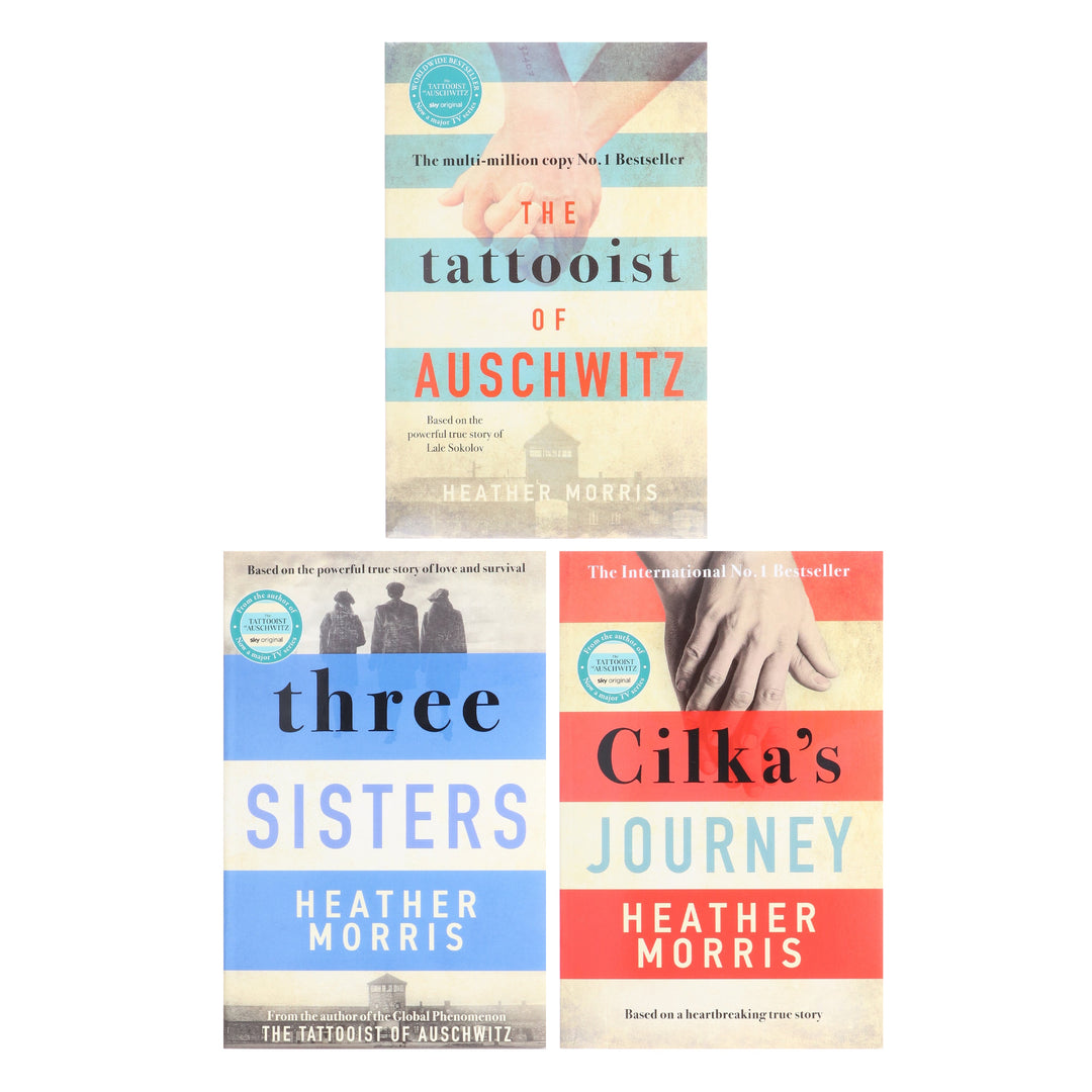 The Tattooist of Auschwitz By Heather Morris 3 Books Collection Set - Fiction - Paperback