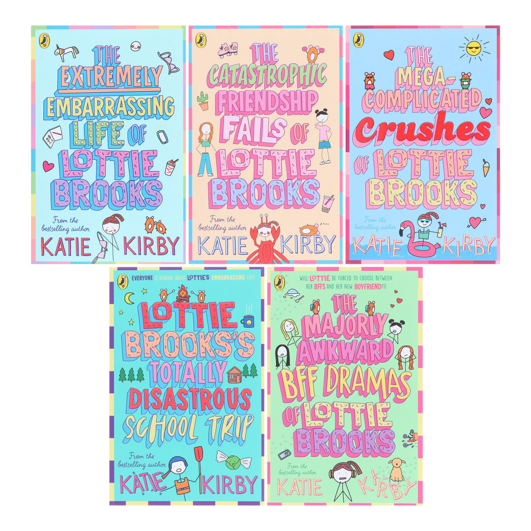 Lottie Brooks Series By Katie Kirby 5 Books Collection Set - Ages 9-12 - Paperback