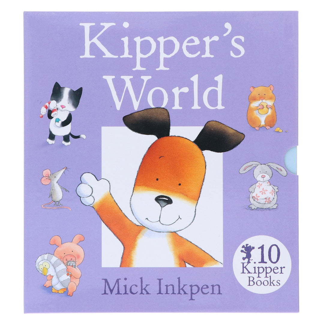 Kipper's World Collection by Mick Inkpen (Kipper the Dog) 10 Books Box Set  - Ages 3-5 - Paperback