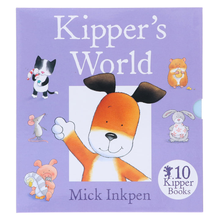 Kipper's World Collection by Mick Inkpen (Kipper the Dog) 10 Books Box Set  - Ages 3-5 - Paperback