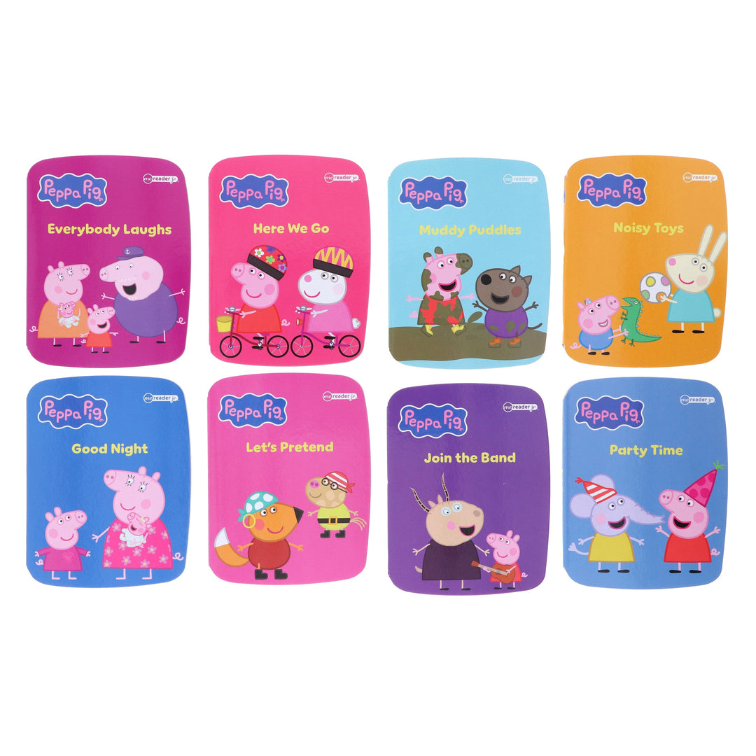 Peppa Pig - Electronic Me Reader Jr and 8 Look and Find Sound Book Library - Ages 2+ - Board Book