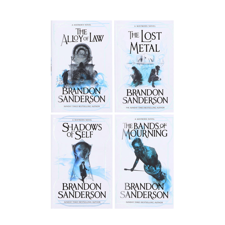 Mistborn by Brandon Sanderson: Era Two 4 Books Collection Set - Fiction - Paperback