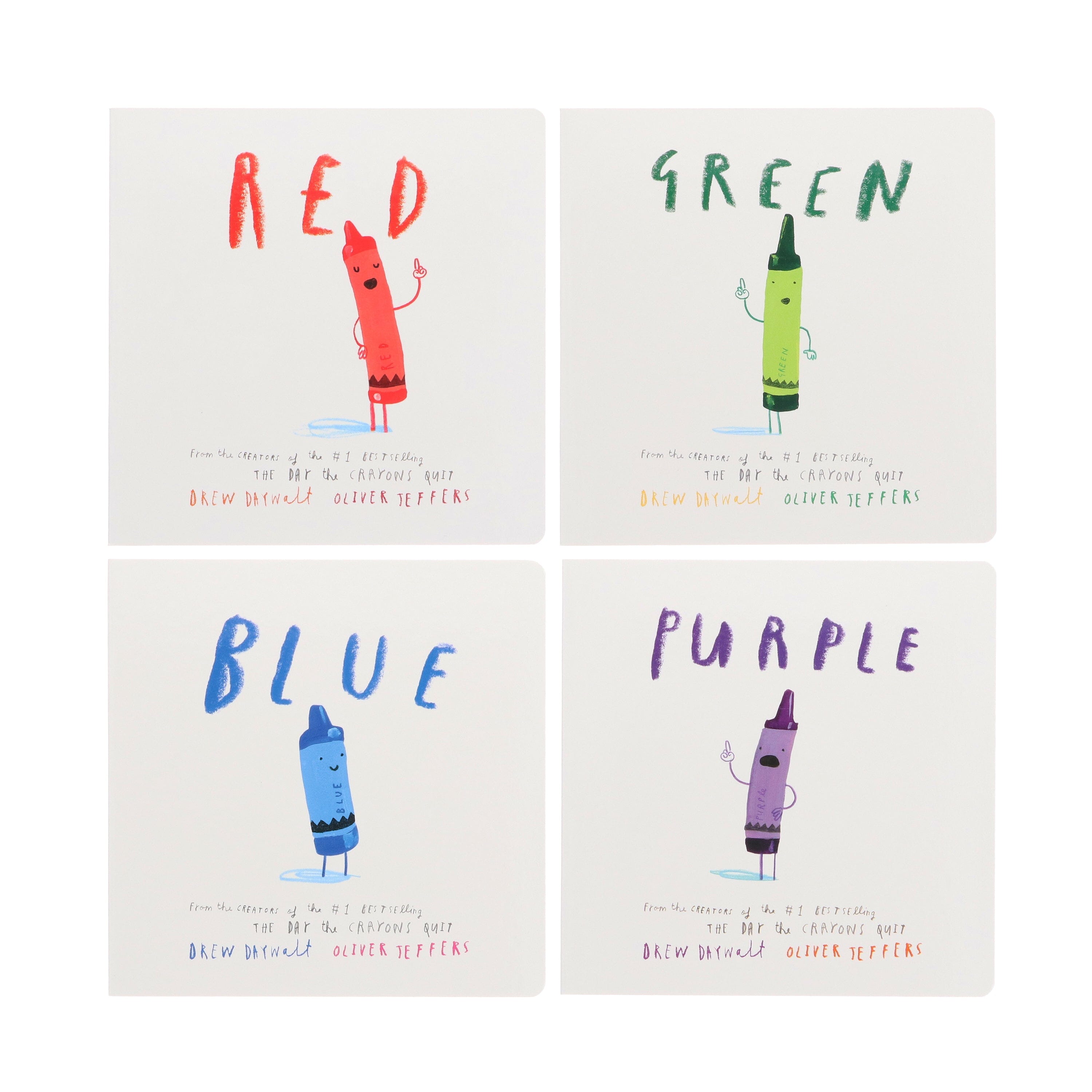 The Crayons Colour Collection 4 Books Collection Box Set - Age 3+