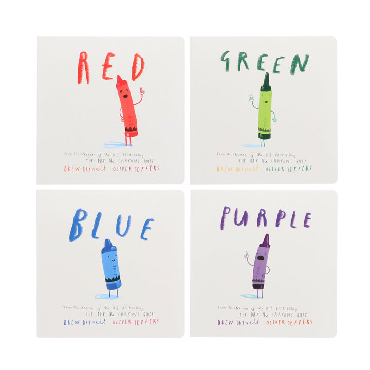 The Crayons Colour Collection 4 Books Collection Box Set - Age 3+ - Board book 0-5 HarperCollins Publishers