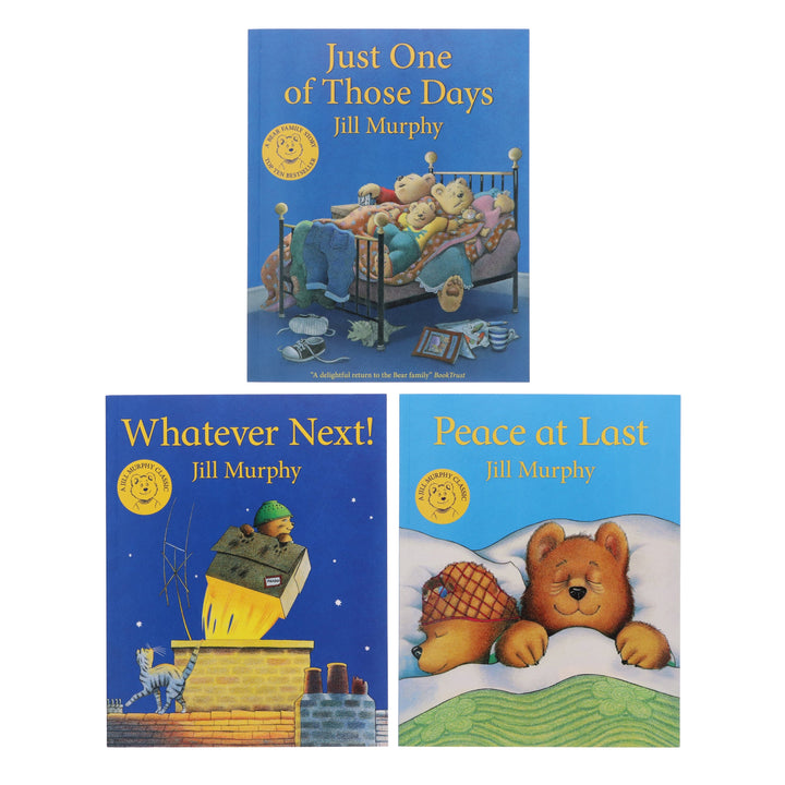 A Bear Family Book Collection by Jill Murphy 3 Books Set - Ages 2-5 - Paperback