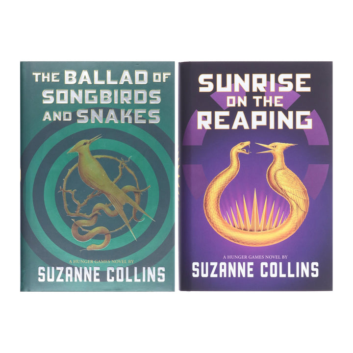 The Ballad of Songbirds and Snakes & Sunrise On The Reaping By Suzanne Collins 2 Books Collection Set (A Hunger Games Novels) - Ages 13+ - Hardback