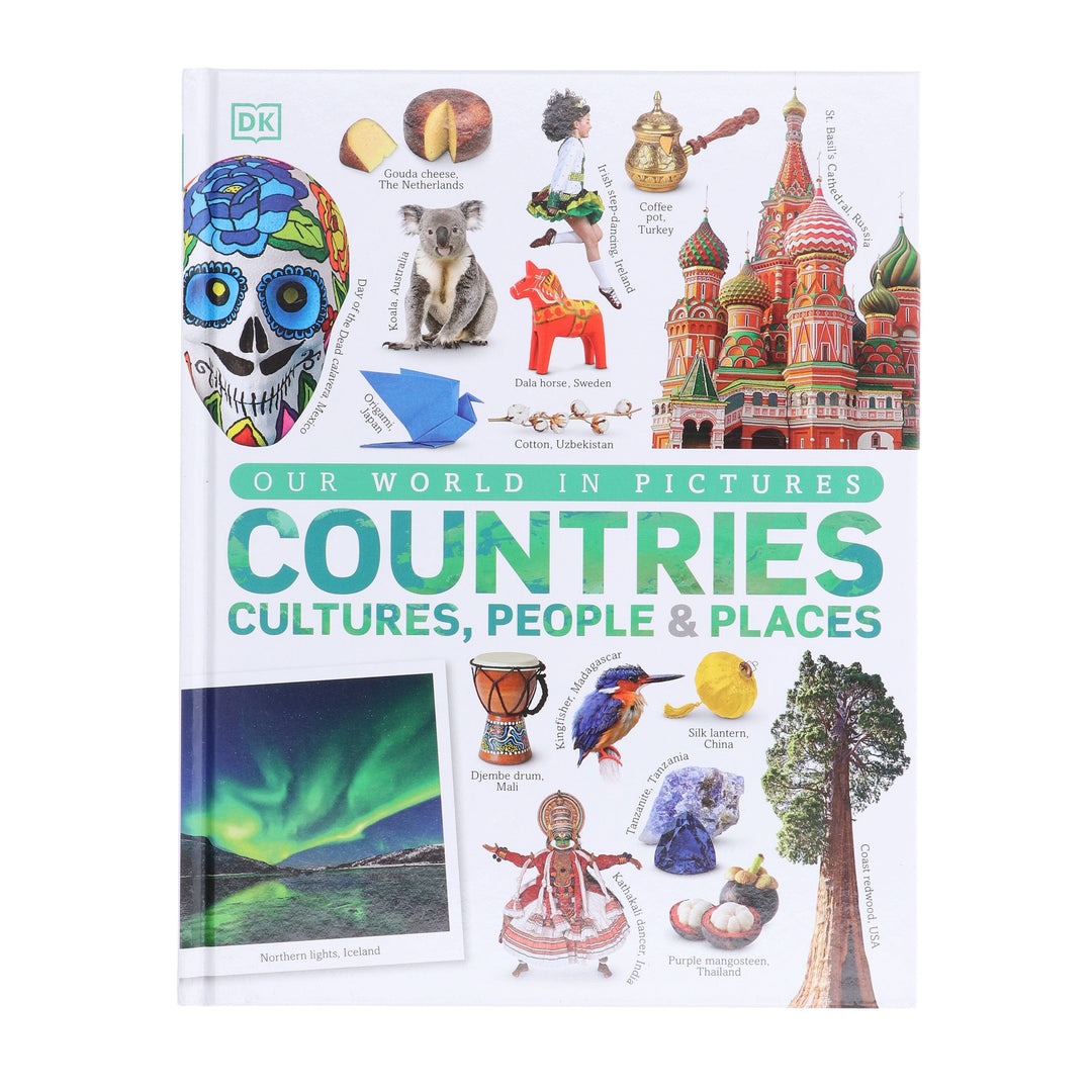 Our World in Pictures: Countries, Cultures, People & Places: A Visual Encyclopedia of the World by DK - Ages 7+ - Hardback
