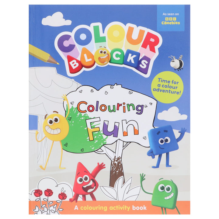 Colourblocks Colouring Fun: A Colouring Activity Book: Time for a colour adventure! - Ages 3-6 - Paperback