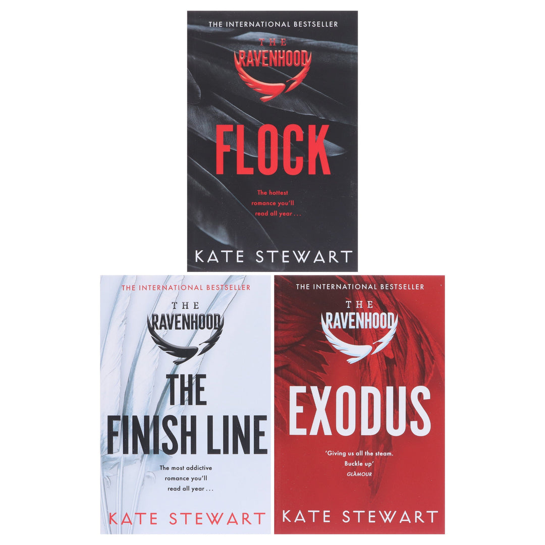 The Ravenhood Series By Kate Stewart 3 Books Collection Set - Fiction - Paperback
