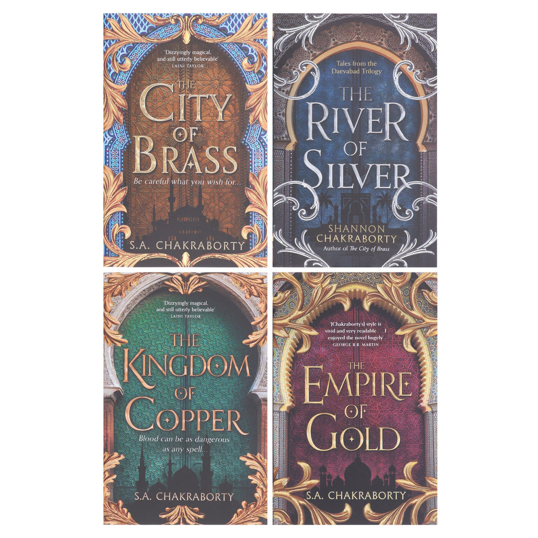 The Daevabad Trilogy Collection 4 Books Set By S. A. Chakraborty - Ages 13+ - Paperback