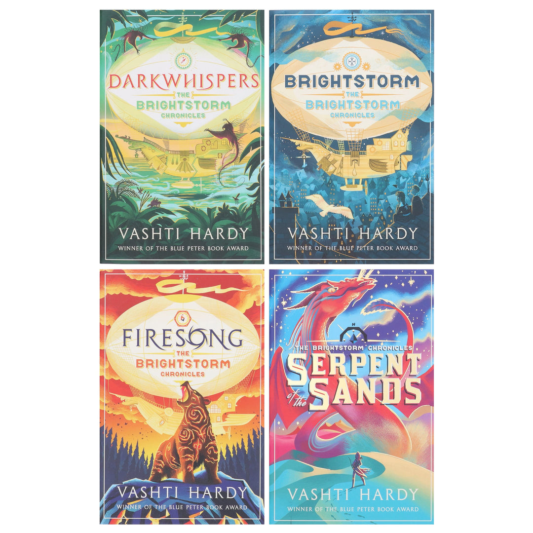 The Brightstorm Chronicles Series By Vashti Hardy 4 Books Collection Set - Ages 8-12 - Paperback