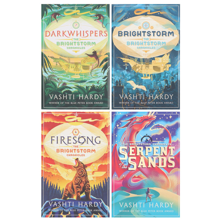 The Brightstorm Chronicles Series By Vashti Hardy 4 Books Collection Set - Ages 8-12 - Paperback