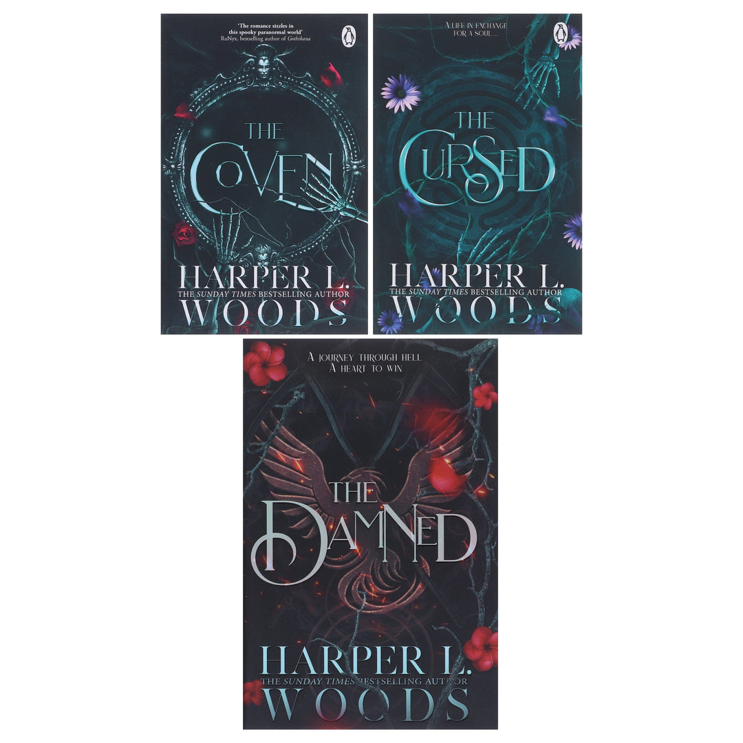 Coven of Bones Series by Harper L. Woods 3 Books Collection Set - Fiction - Paperback/Hardback