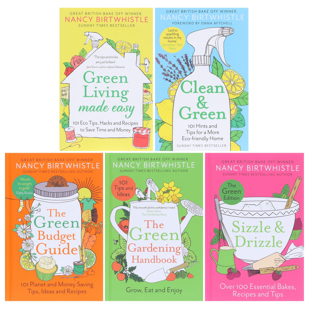 Nancy Birtwhistle Green Living 5 Books Collection Set - Non Fiction- Hardback/Paperback