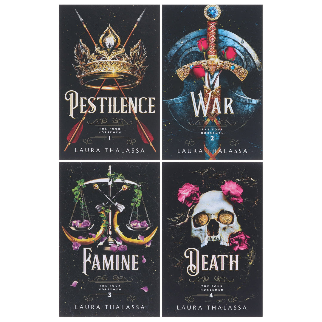 The Four Horsemen Series By Laura Thalassa 4 Books Collection Set - Fiction - Paperback