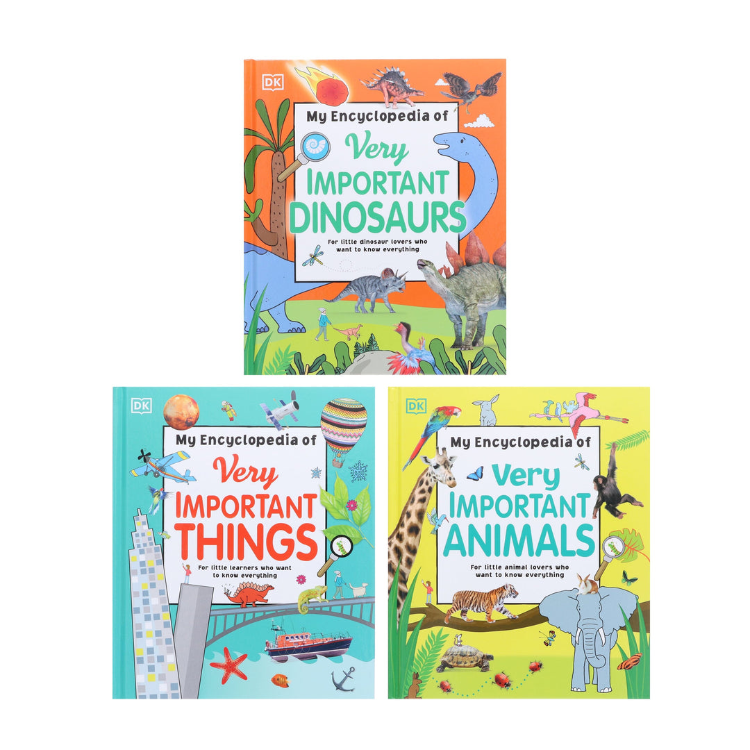 My Very Important Encyclopedias Series By DK 3 Books Collection Set - Ages 5-9 - Hardback 5-7 DK Children